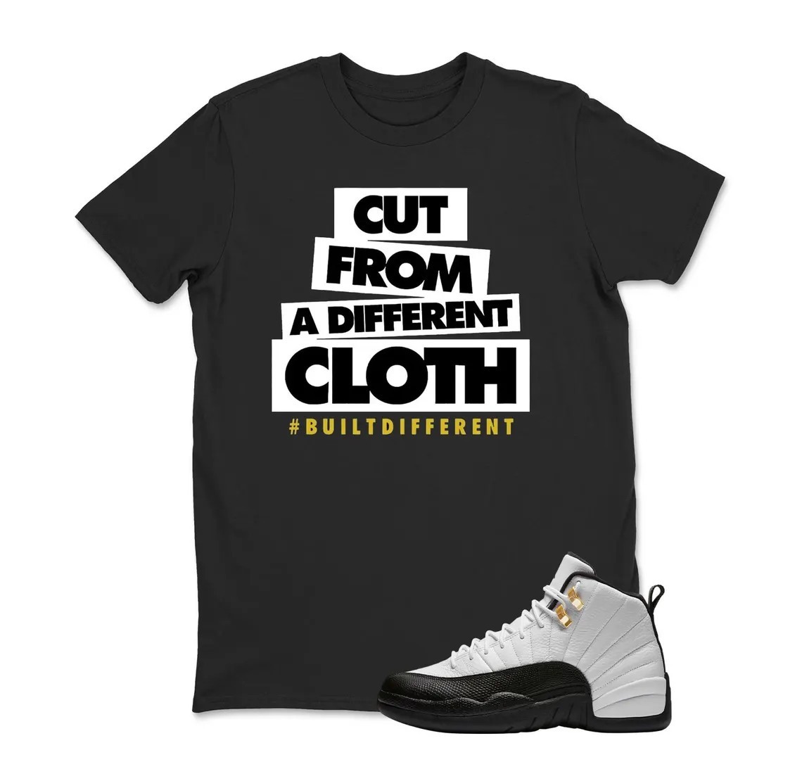 Shirt To Match JD 12 TAXI, Different Cloth, BLACK/WHITE