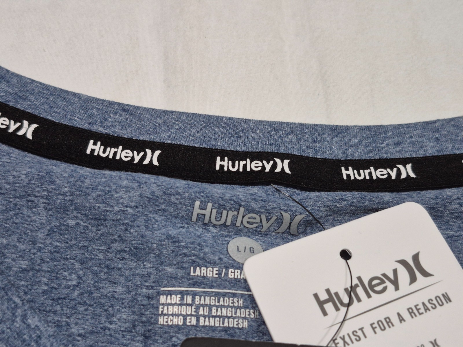 Hurley Men’s Exist Breathe Performance Tank top Poly Gladiator Submarine Blue