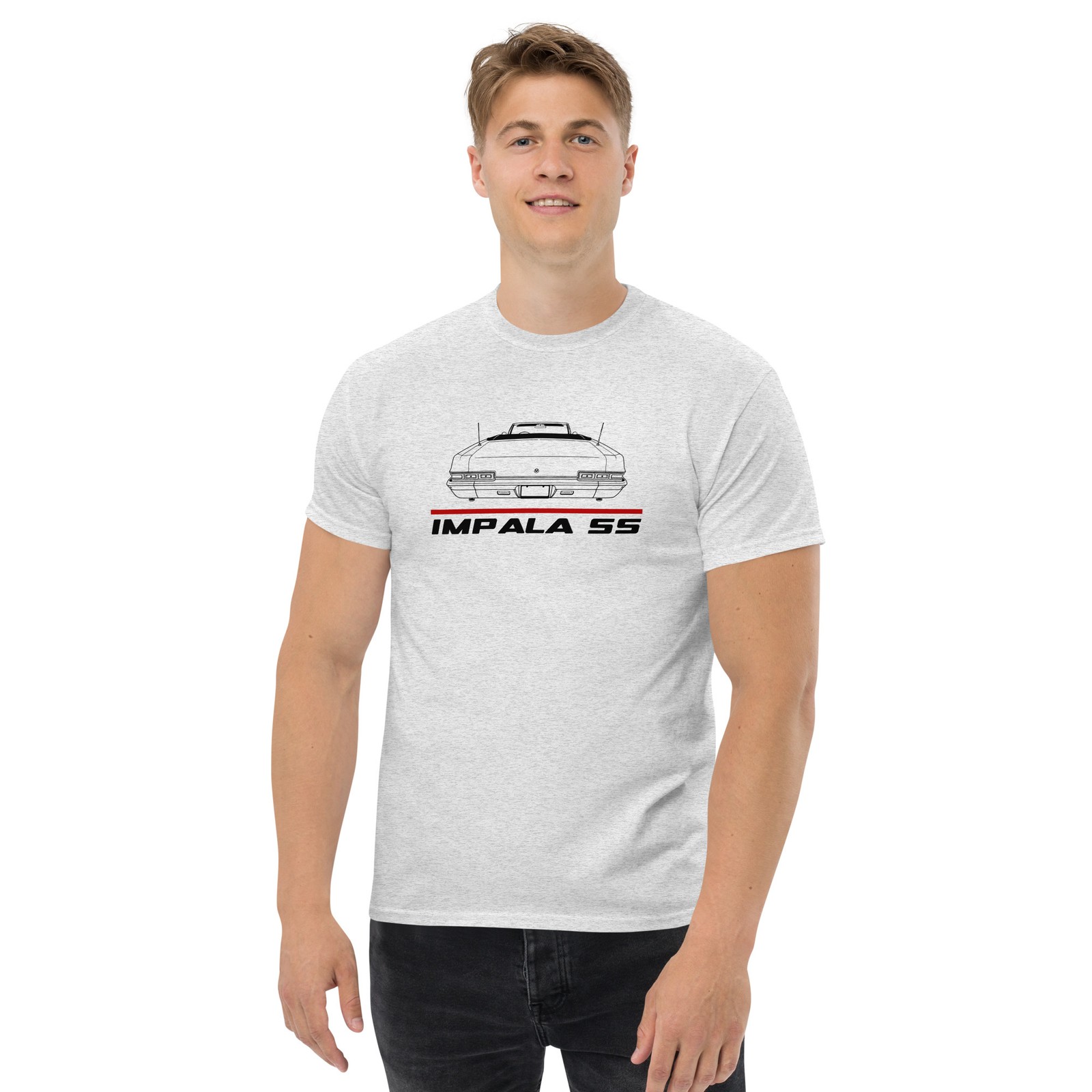 For Chevrolet Impala SS Convertible 1966 Fans T-Shirt Birthday Gift Muscle