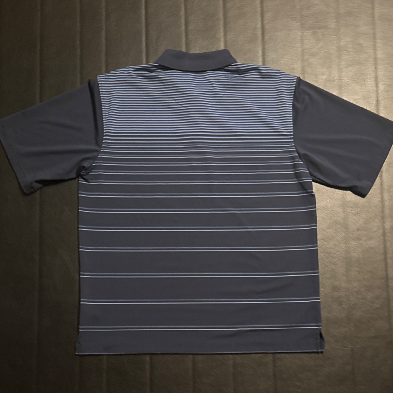 Men’s Polyester Polo T-Shirt Size Large Machine Washable