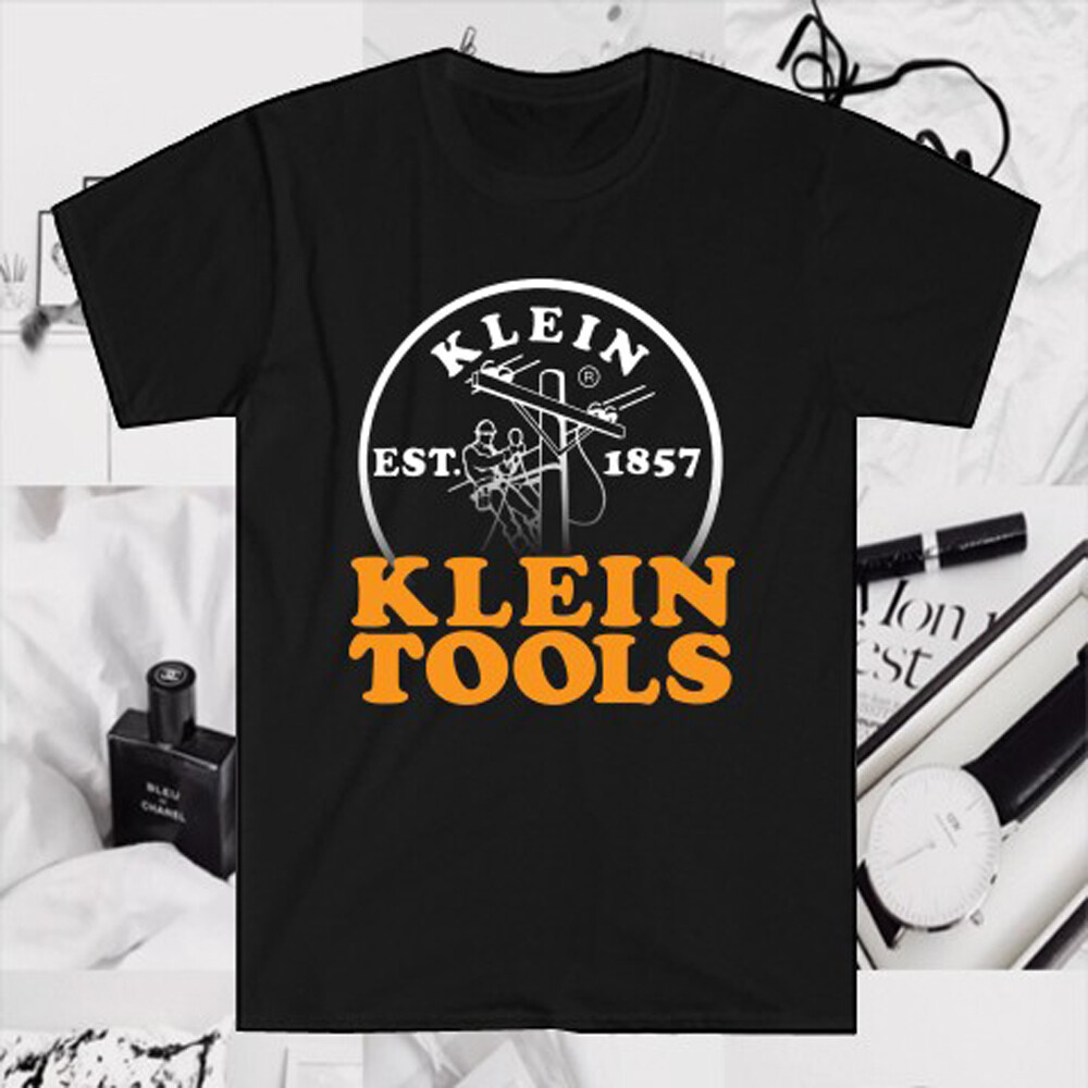 Klein Tools Est. 1857 Men’s Black T-Shirt Size S to 5XL