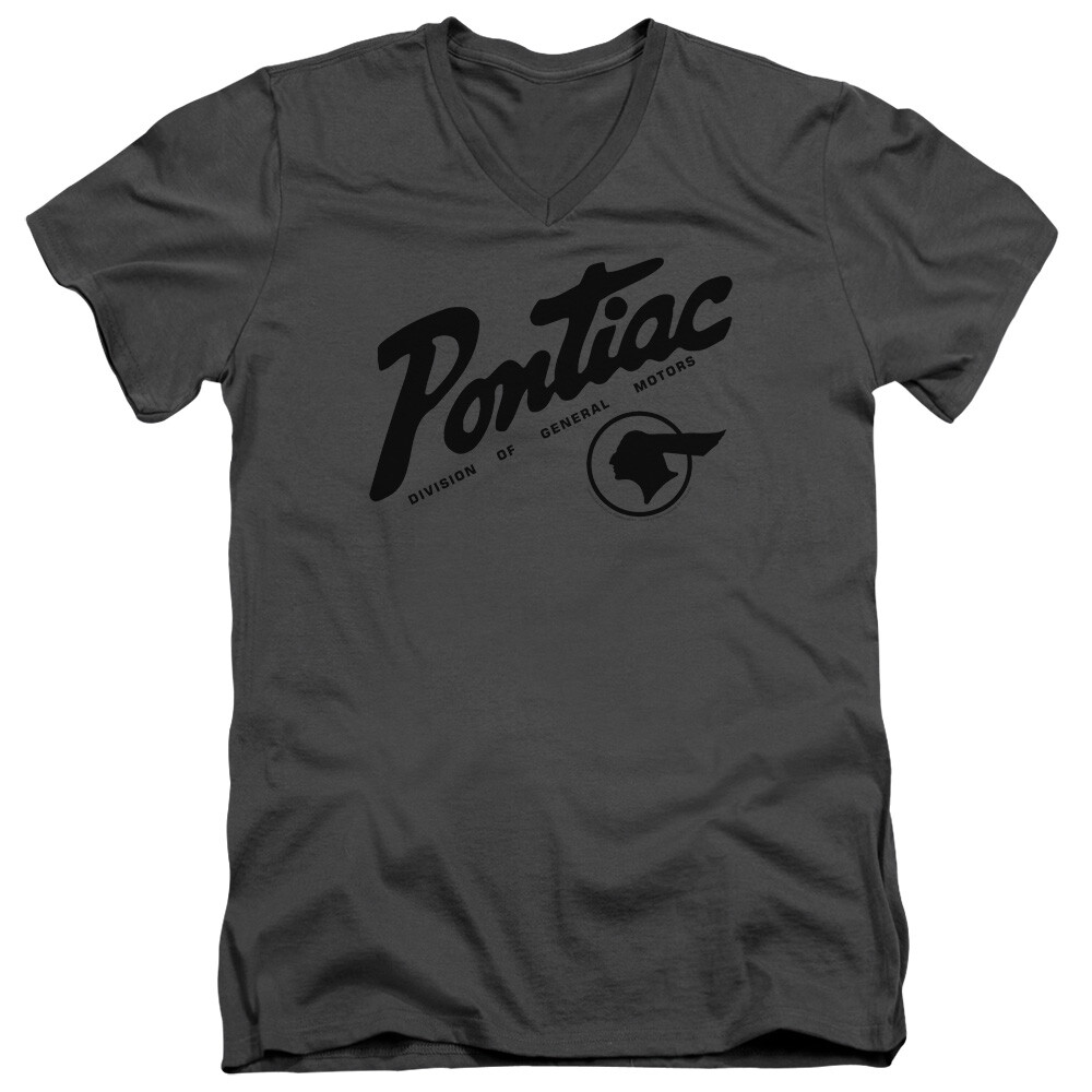 Pontiac Division Vintage Car Licensed Adult T-Shirt
