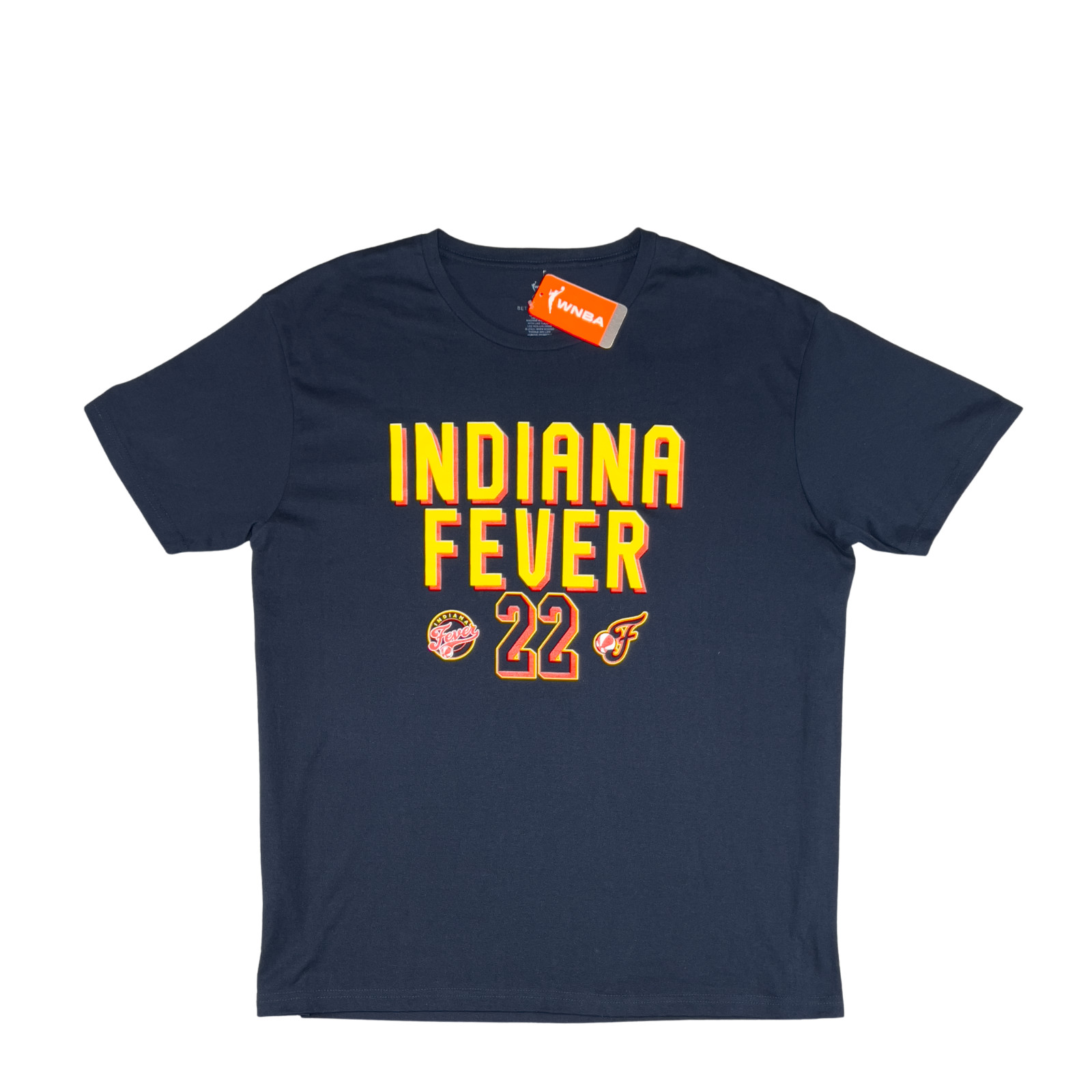 WNBA Indiana Fever Caitlin Clark #22 T-Shirt Mens Sporty