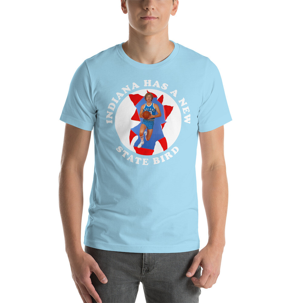 Indiana Has A New State Larry Bird College Tee Shirt Unisex t-shirt