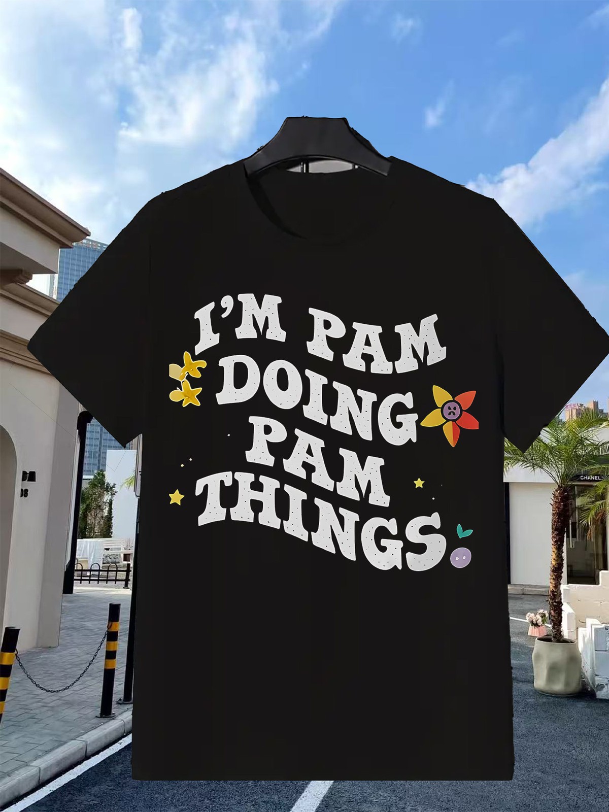 Women’S Funny I’m Pam Doing Pa Casual Soft Comfortable & Machine Washable T-S