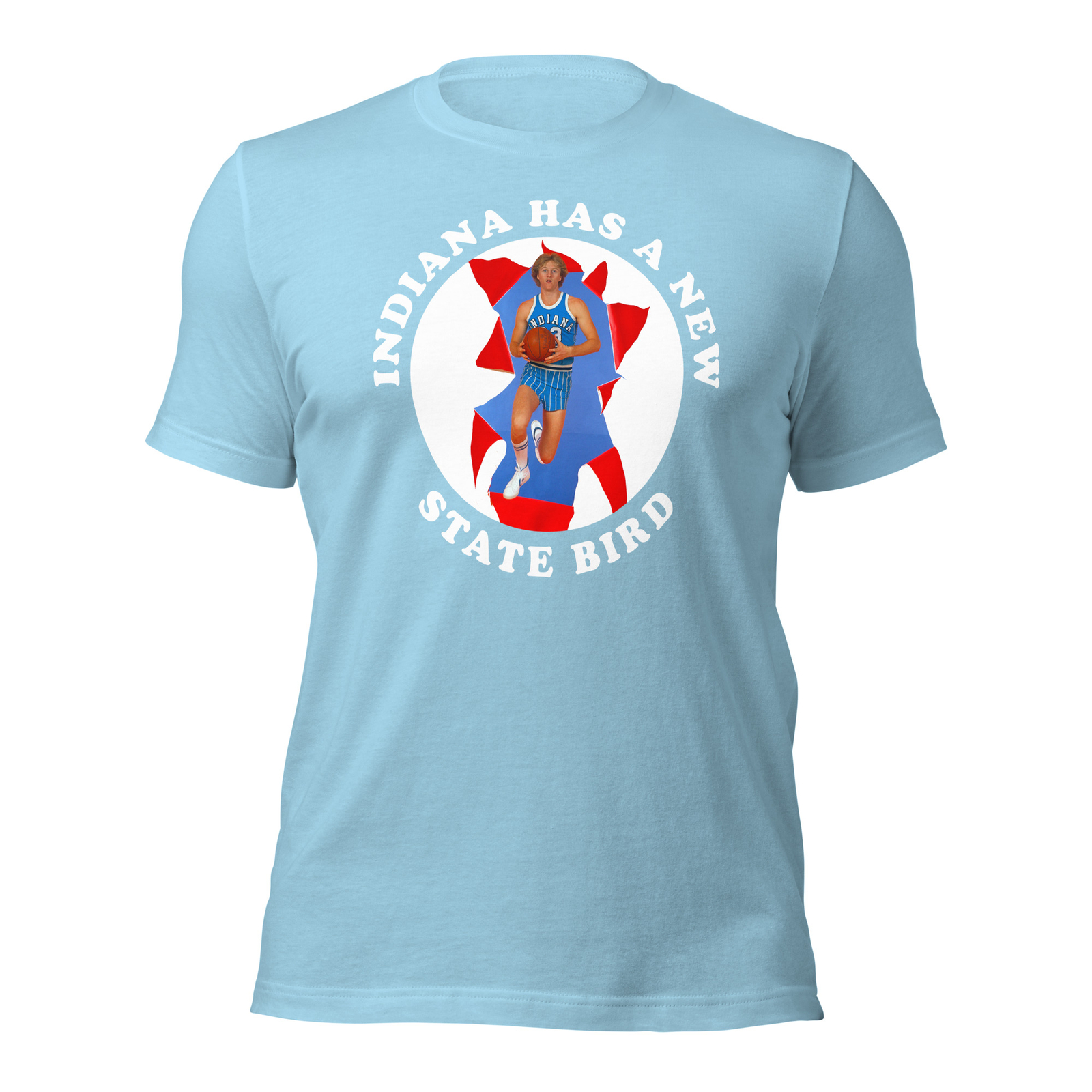 Indiana Has A New State Larry Bird College Tee Shirt Unisex t-shirt