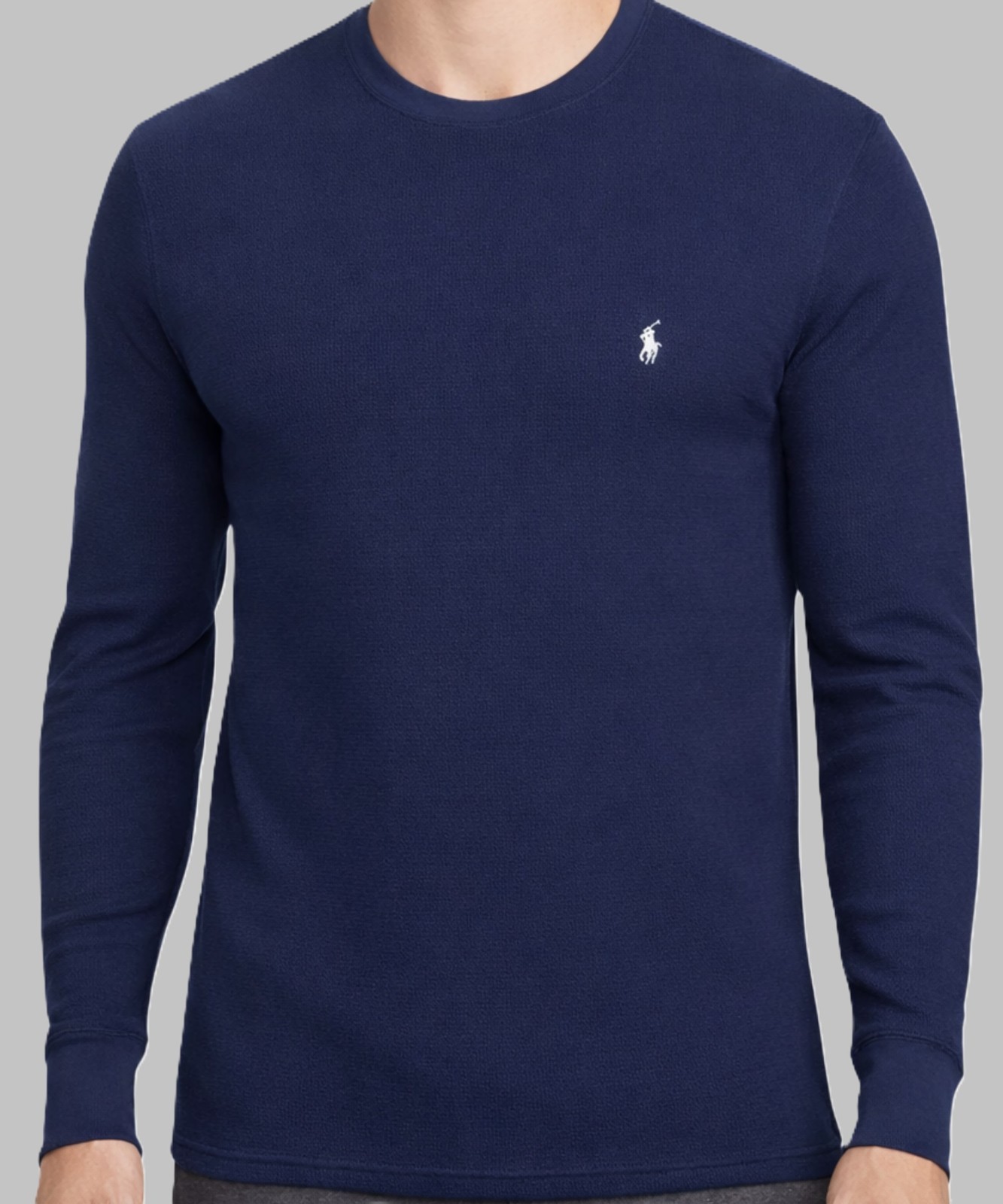 NWT – POLO RALPH LAUREN Mens Waffle Knit Thermal Long Sleeve Shirts : S – XXL