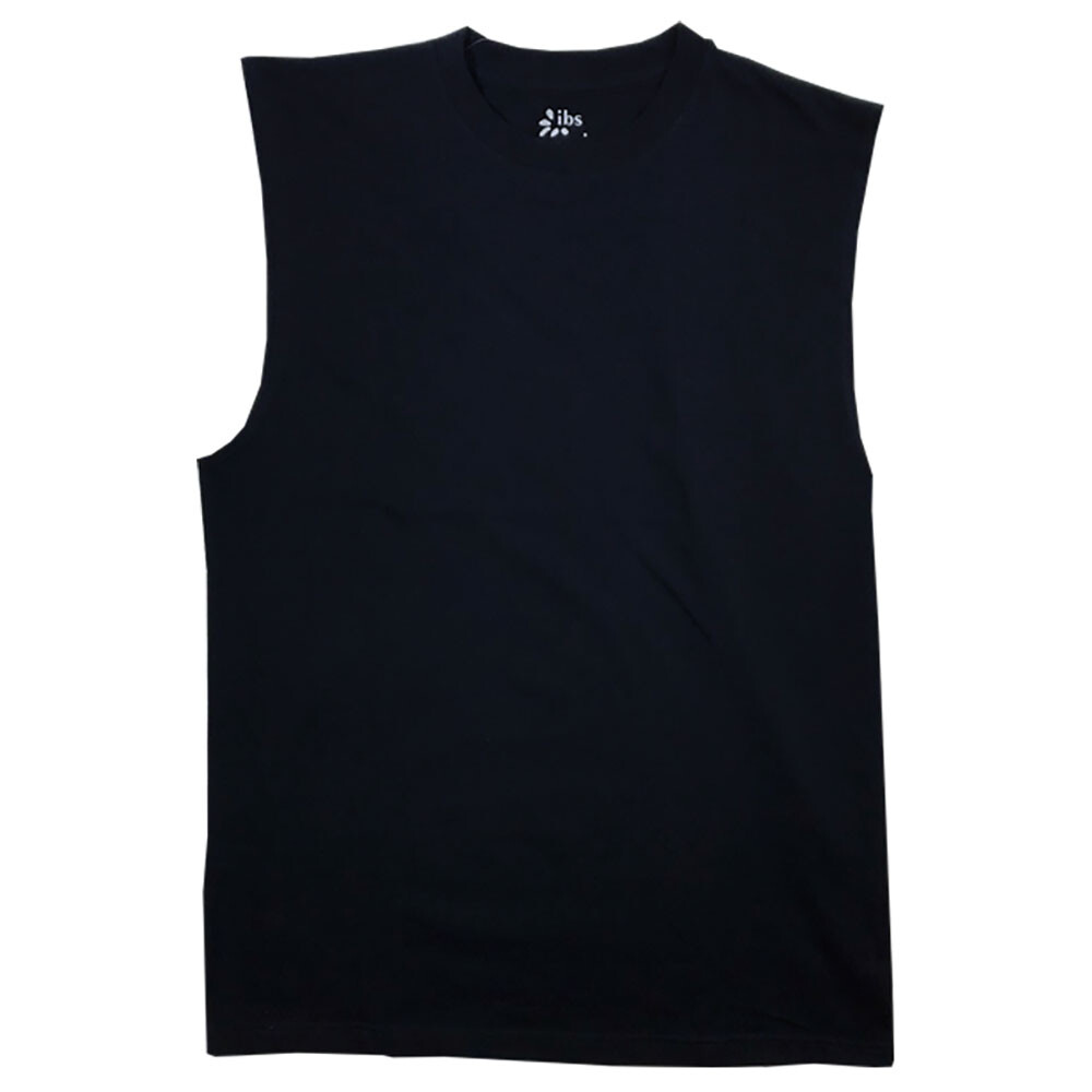 IBS BASIC SLEEVELESS T SHIRT M L XL 2XL 3XL 4XL
