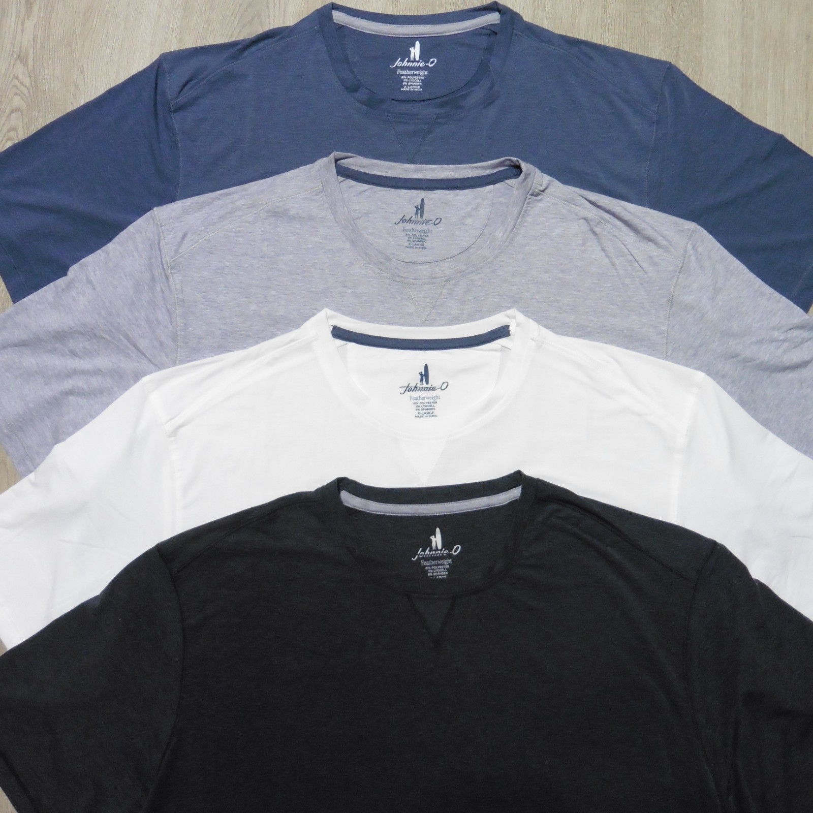 JOHNNIE-O Mens M L THE COURSE T SHIRT FEATHERWEIGHT PERFORMANCE GOLF TEE