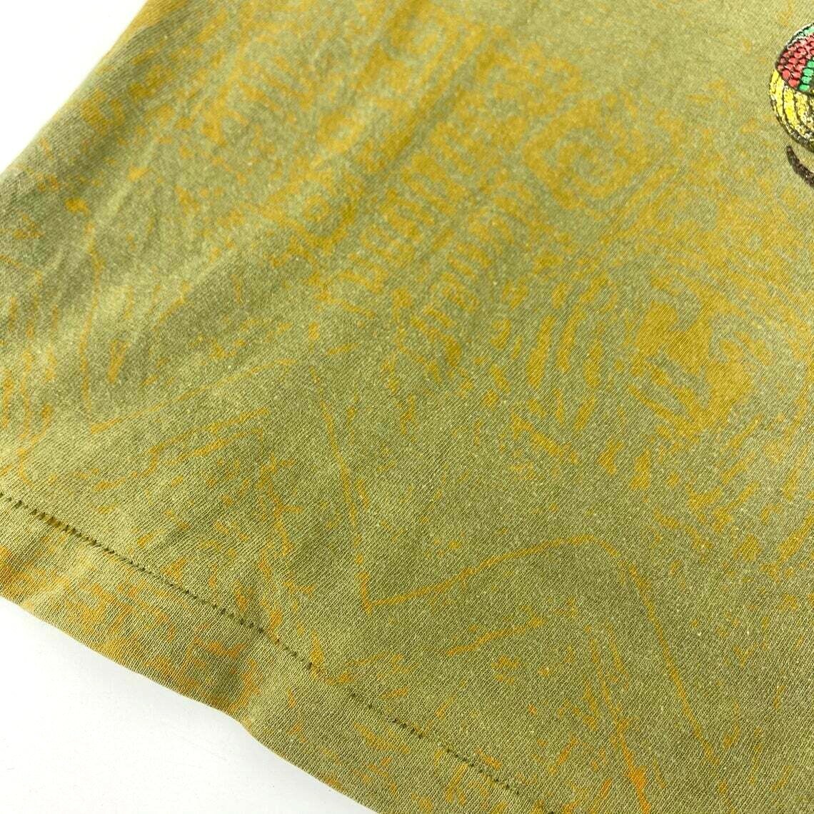 Vintage Indiana Jones All Over Print Disney Character Fashions T-shirt 1990s
