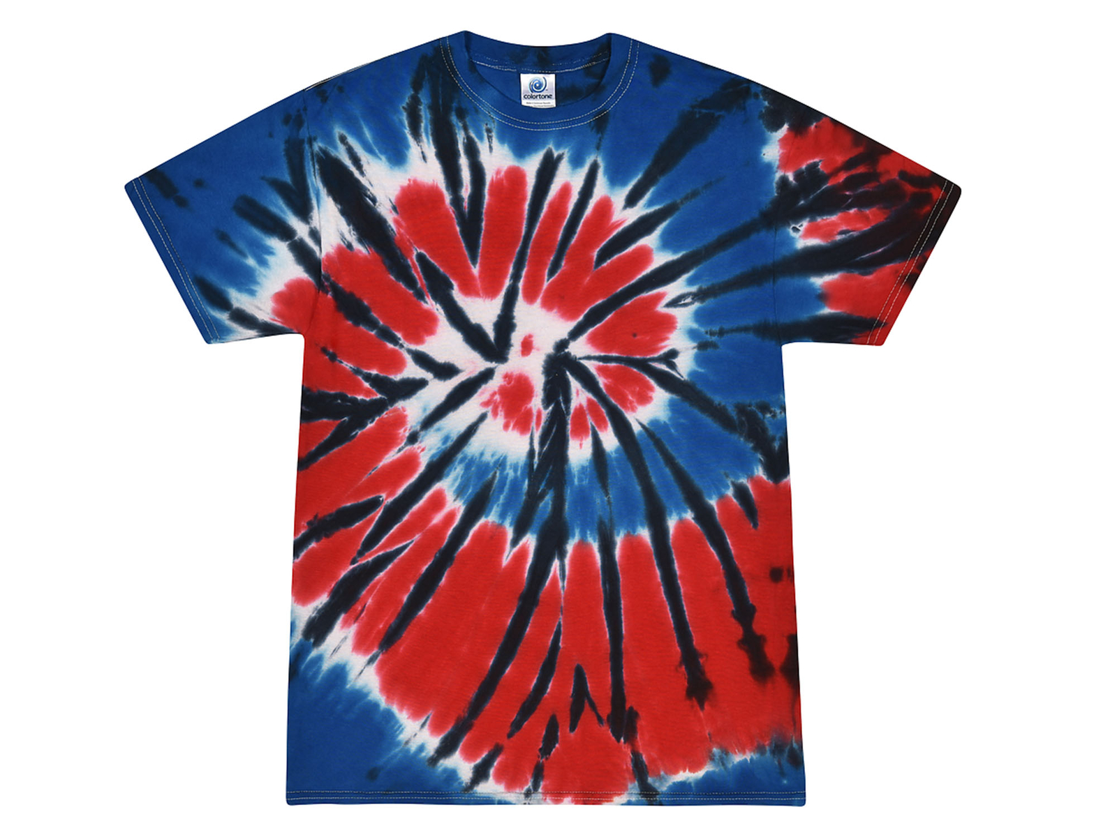 Pick a Patriotic Tie Dye T-Shirts Adult & Kids Sizes Cotton Colortone