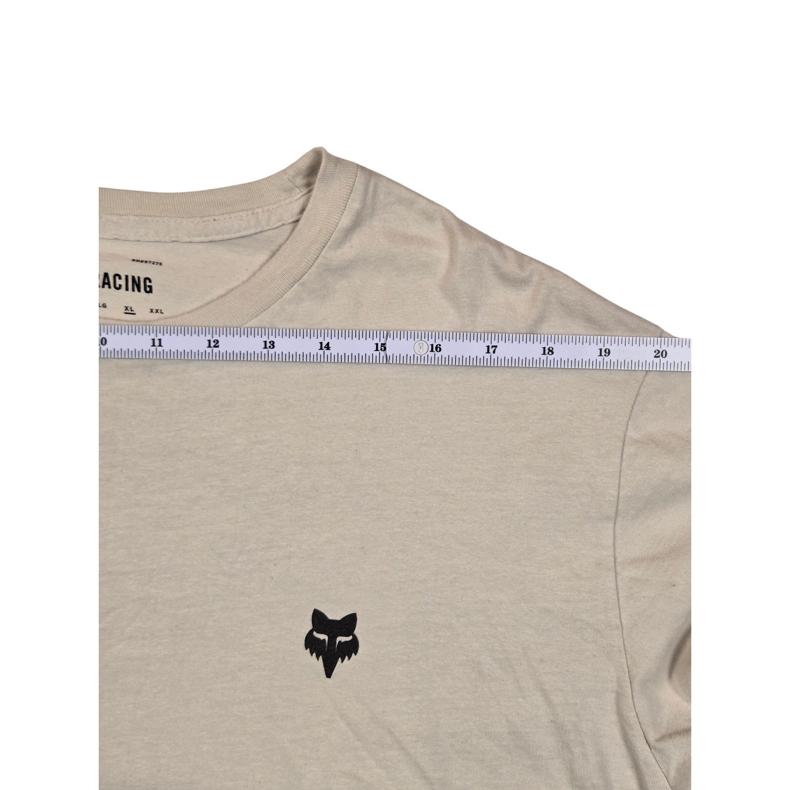 Fox Racing Long Sleeve T-Shirt Mens XL Tan Graphic Shepherds to the Unknown