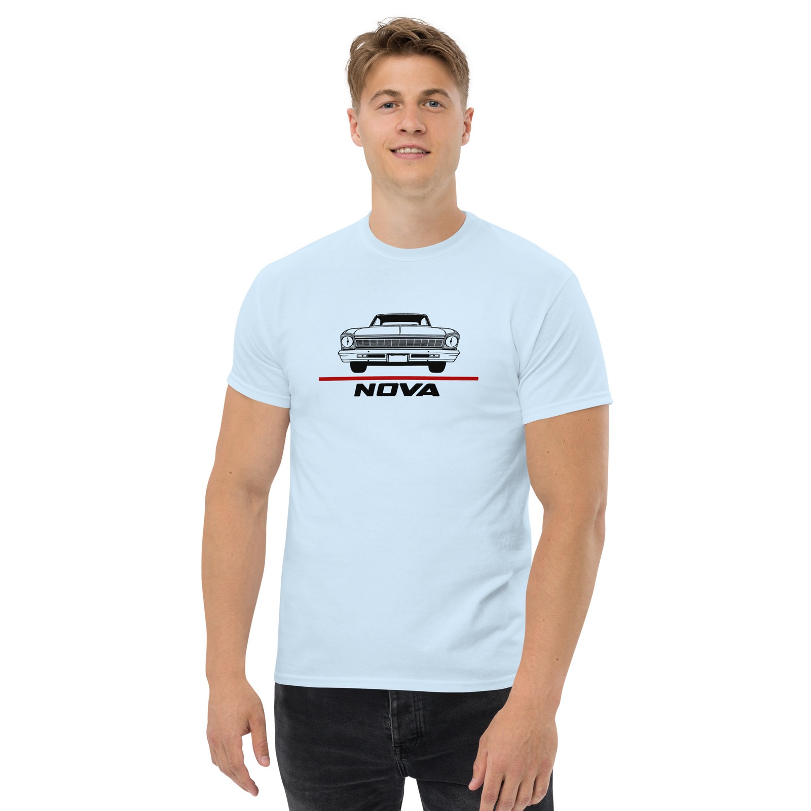 For Chevrolet Nova 1966 Fans Second Gen Muscle Car T-Shirt Birthday Gift