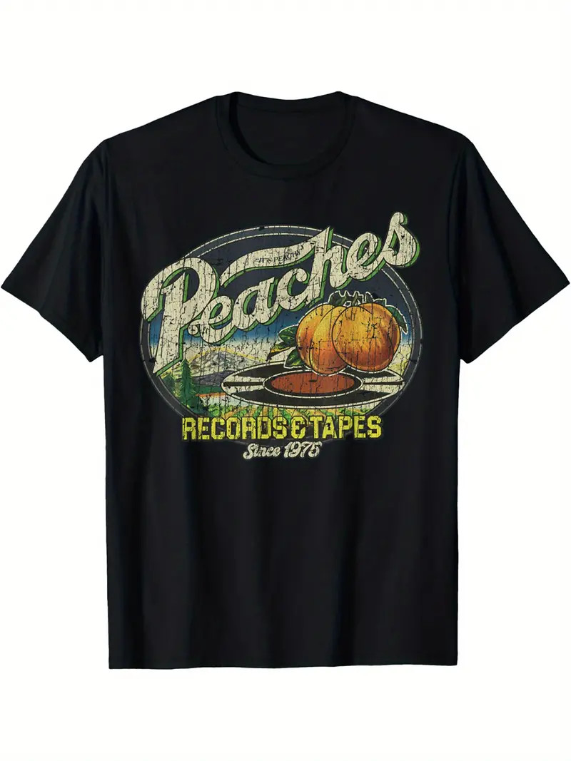 Peaches Records & Tapes 1975 T-Shirt Soft And Breathable for All Seasons And a G