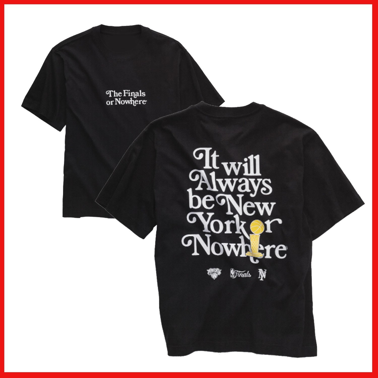 HOT NEW! NY Knick$ New York Or Nowhere Graphics 2026 Finals Game Tshirt Reprint