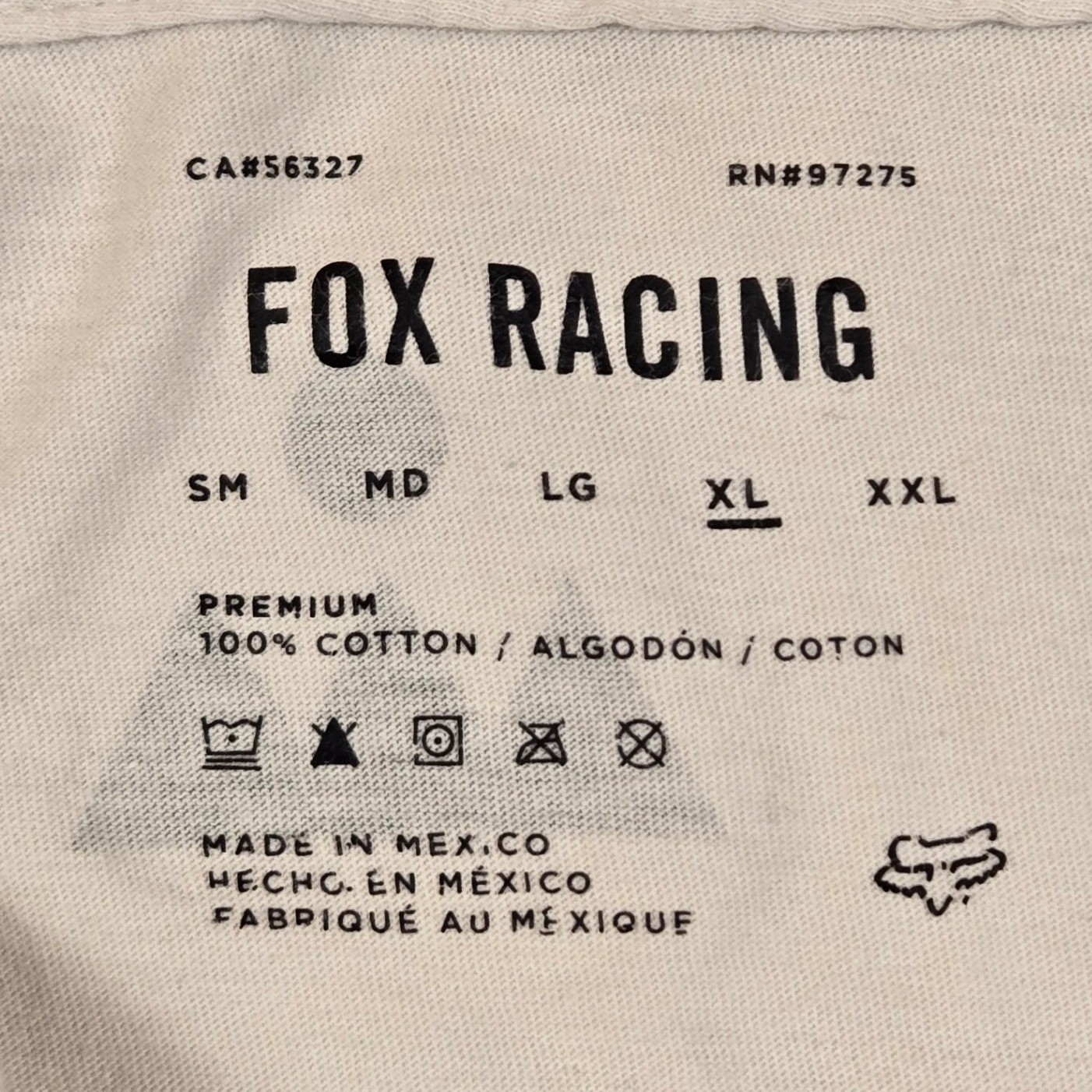 Fox Racing Long Sleeve T-Shirt Mens XL Tan Graphic Shepherds to the Unknown