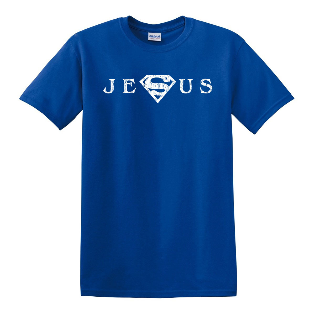 JESUS Superman T-shirt – S to 6XL – Christian Church God