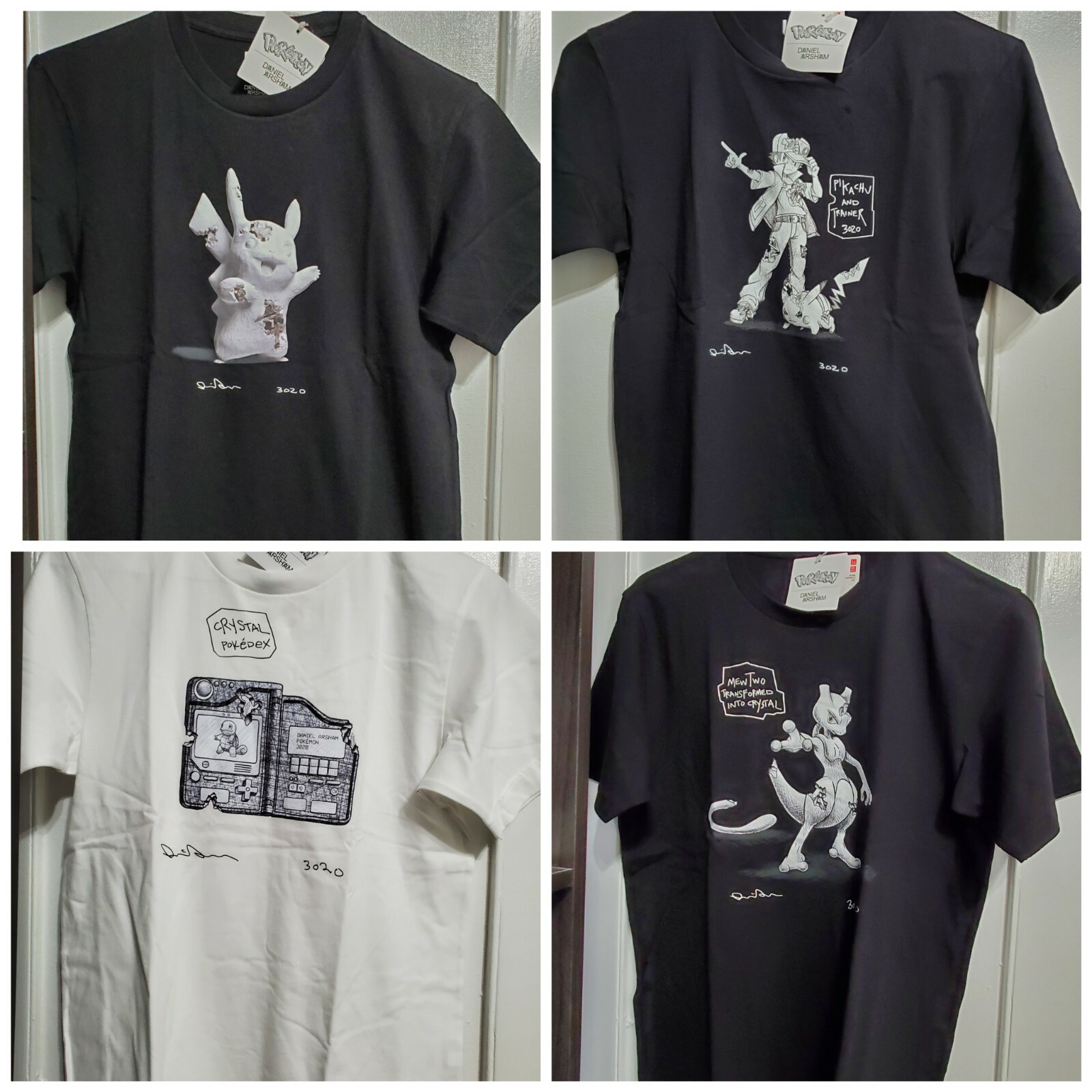US SELLER- Daniel Arsham x Pokemon x Uniqlo Short Sleeve UT Men’s