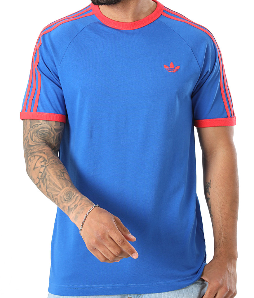 NEW MENS ADIDAS ORIGINALS CALIFORNIA 3 STRIPES TREFOIL SHIRT ~SIZE XL #KF353