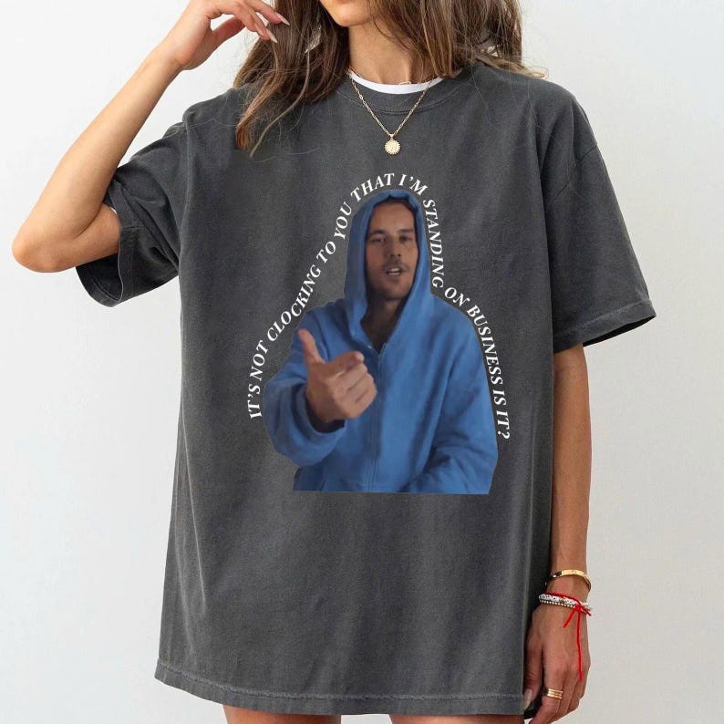 Its Not Clocking To You Funny Bieber Meme Tee