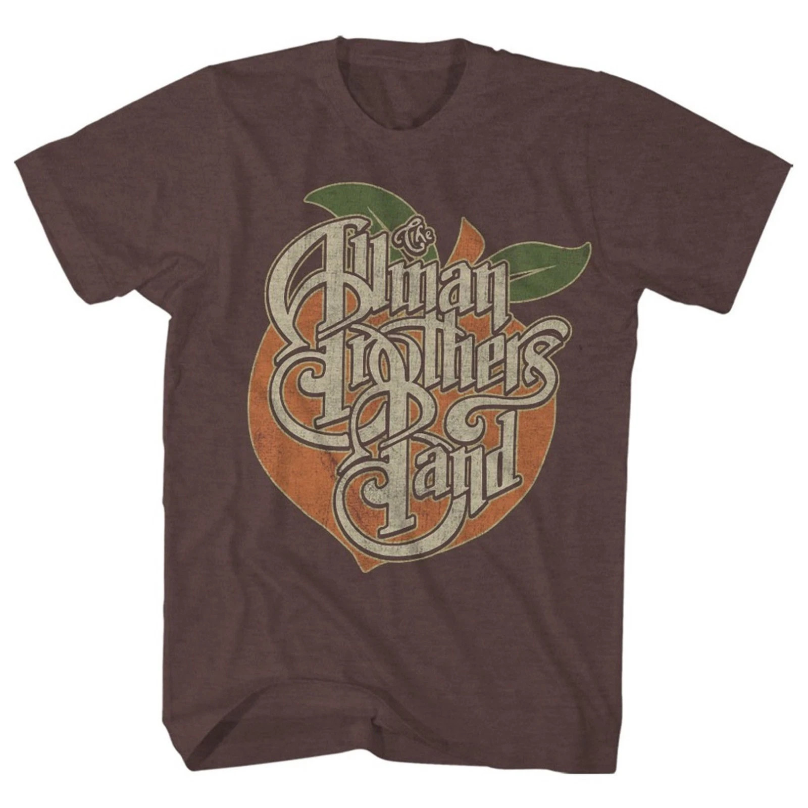 Rare The Allman Brothers band Classic Style Dark Chocolate T shirt NH24706