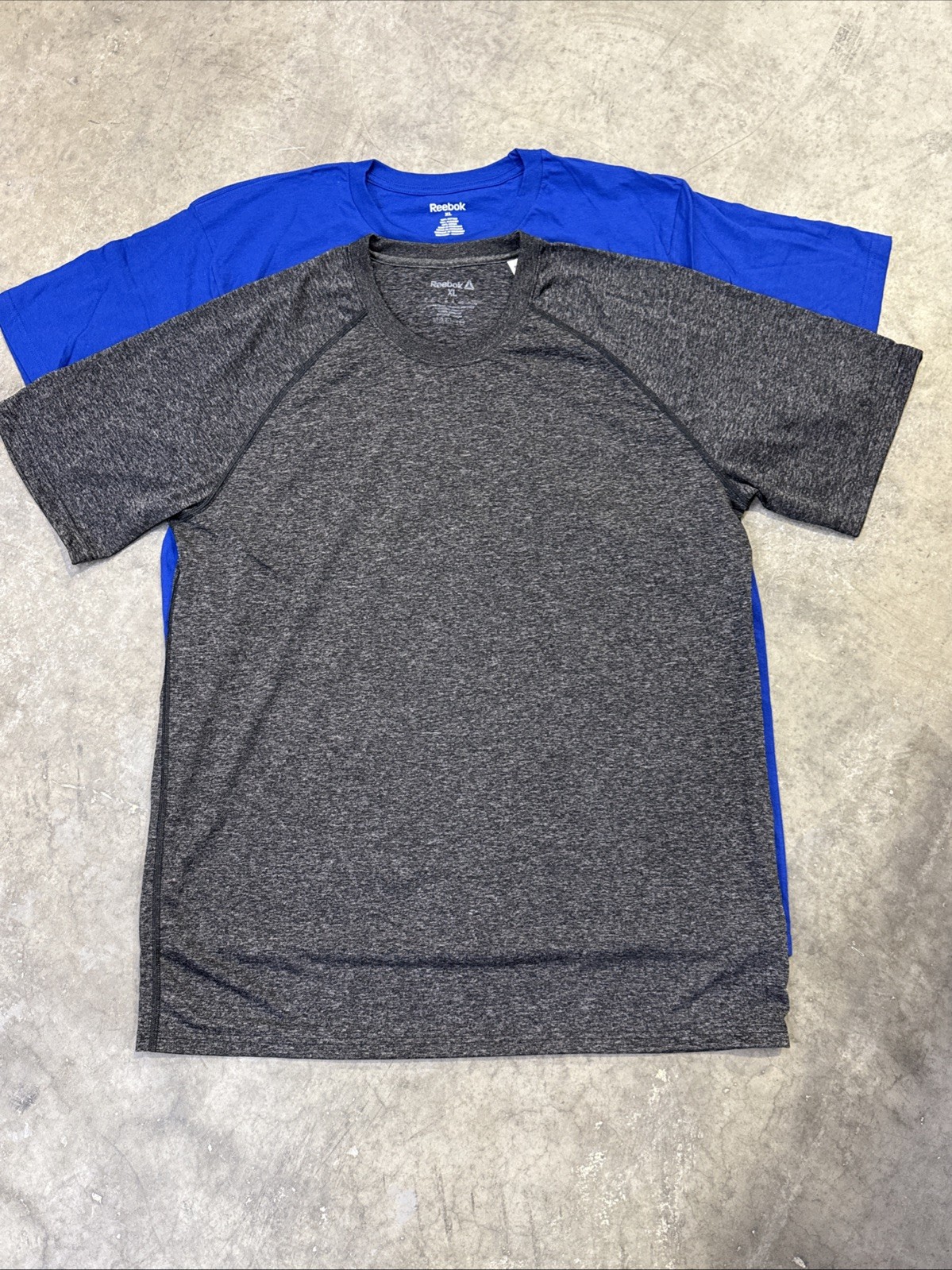 Reebok Men’s Short Sleeve 6 Pack New T-Shirt, Size MEDIUM (6 Colors Pack)