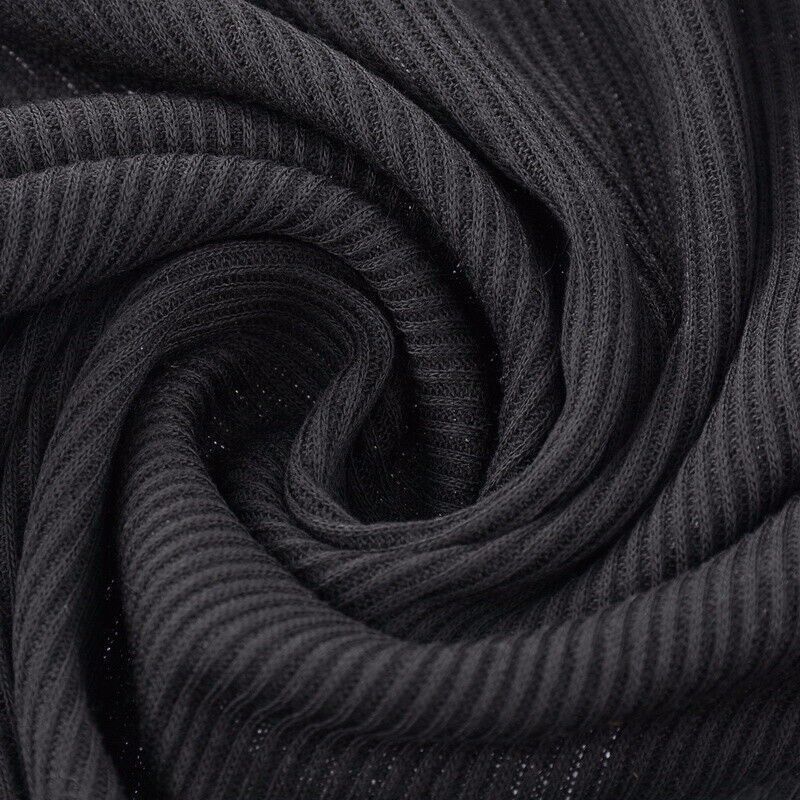 Men Tank Top 100% Cotton Ribbed Black A-Shirt Wife Beater Undershirts Size:S-4XL
