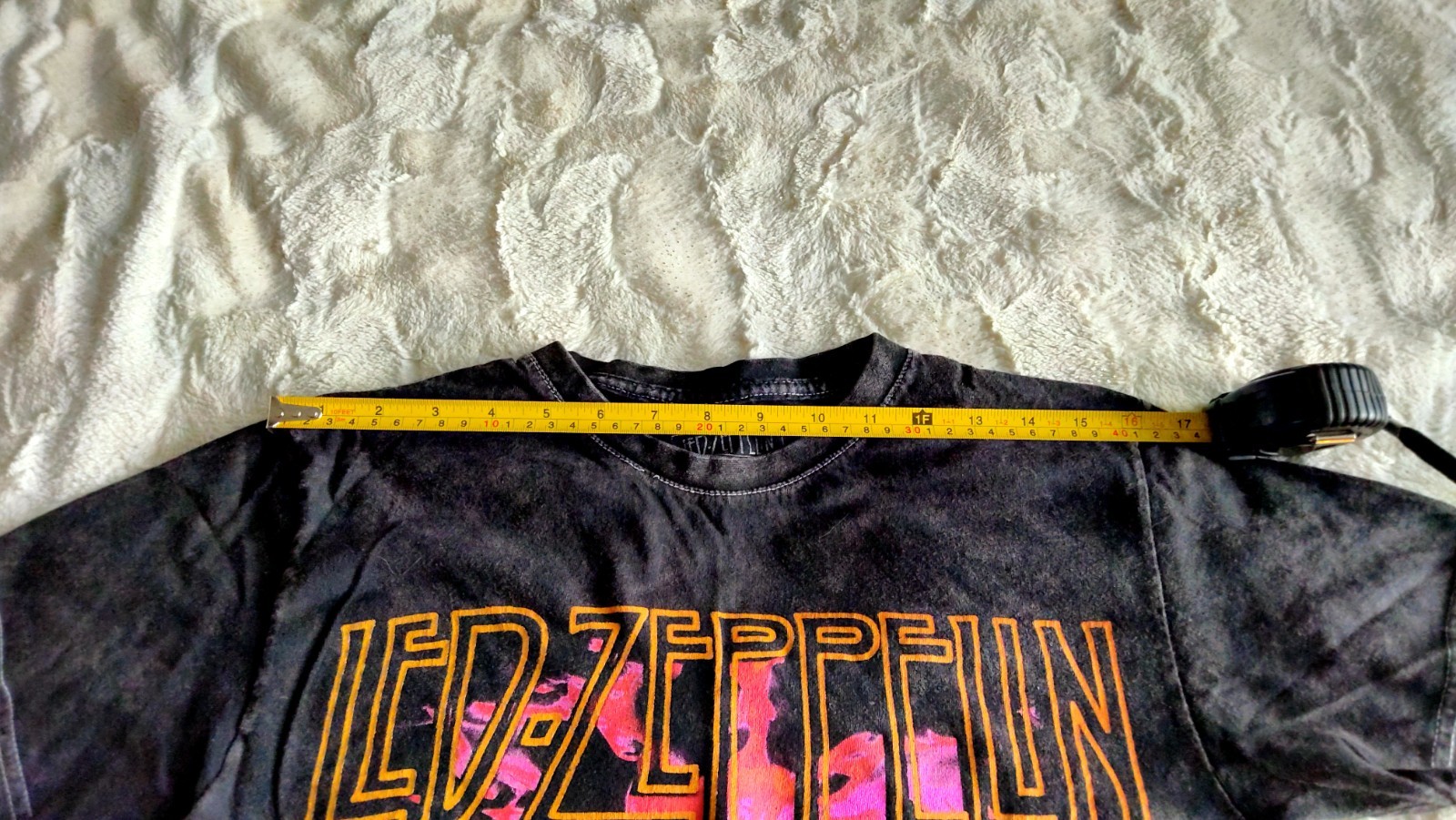LED ZEPPELIN UNITED STATES OF AMERICA 1977 TOUR SHIRT, MENS BLACK SMALL,…