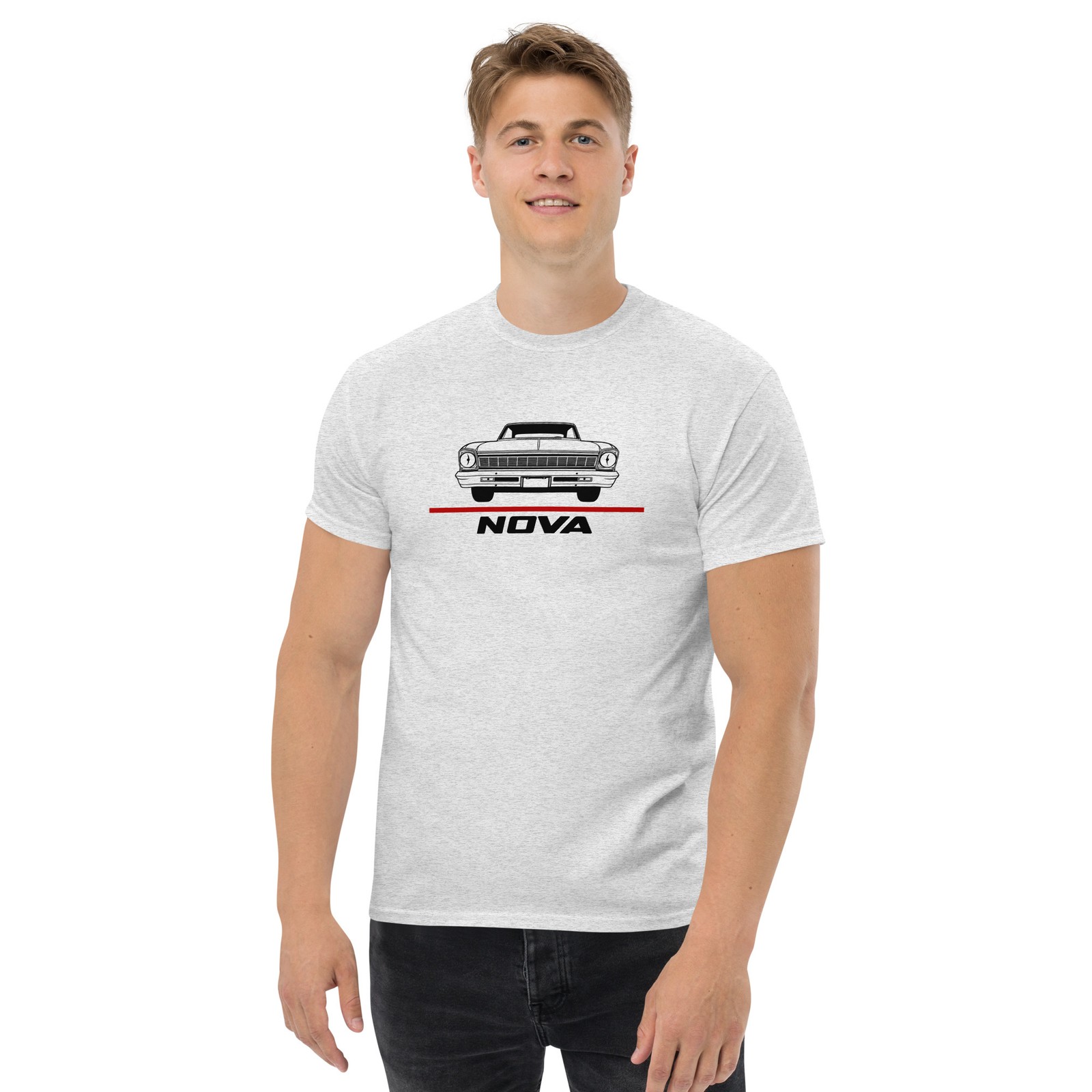 For Chevrolet Nova 1966 Fans Second Gen Muscle Car T-Shirt Birthday Gift