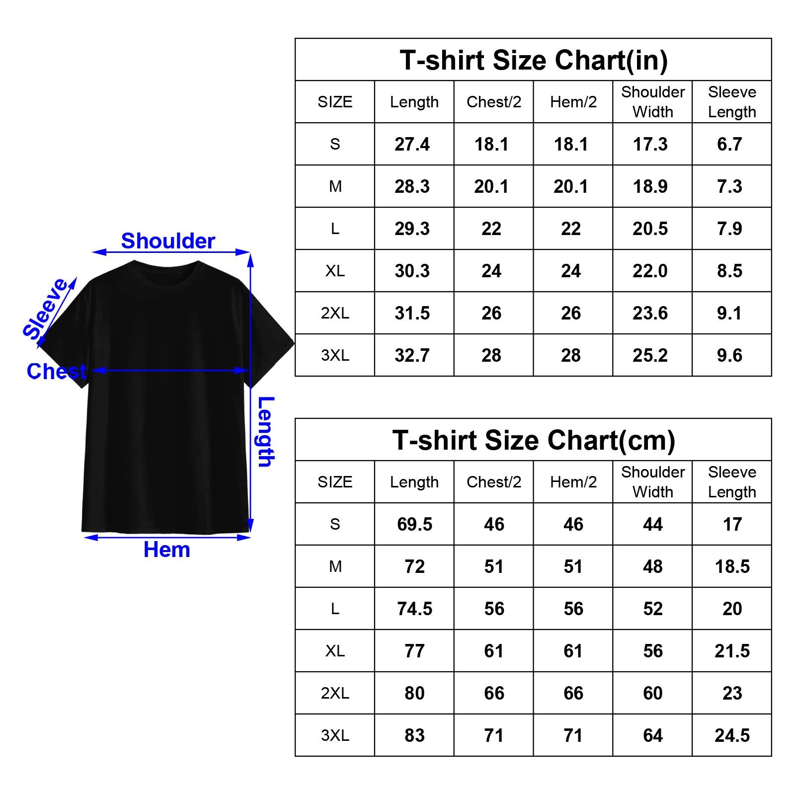 Men’s Casual Short-Sleeve T-Shirt Letter Design – Breathable , Machine Washable√