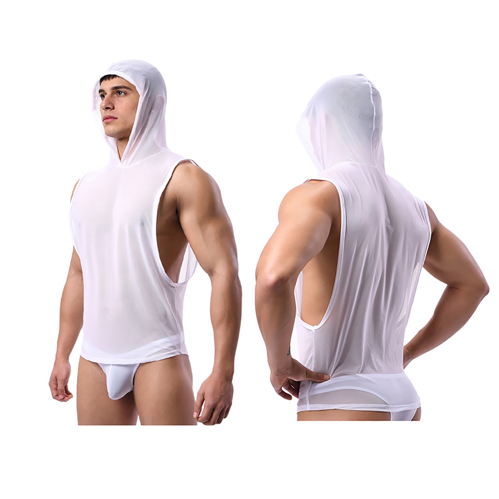 Men’s Shirts Daily Wear Tank Top Workout T-Shirt Basic Undershirts Sleeveless