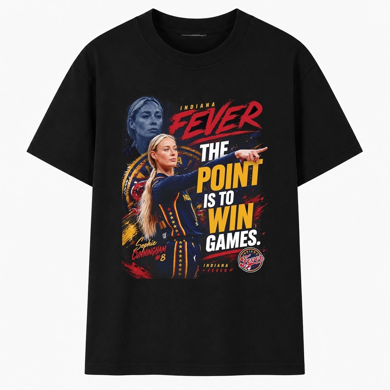 Sophie Indiana Fever Point Is To Win Games T shirt