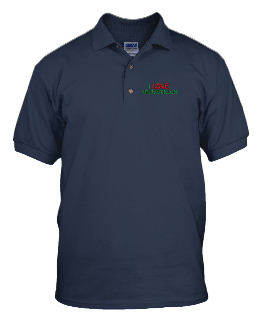 LACROSSE Embroidery Embroidered Unisex Adult Golf Polo Shirt