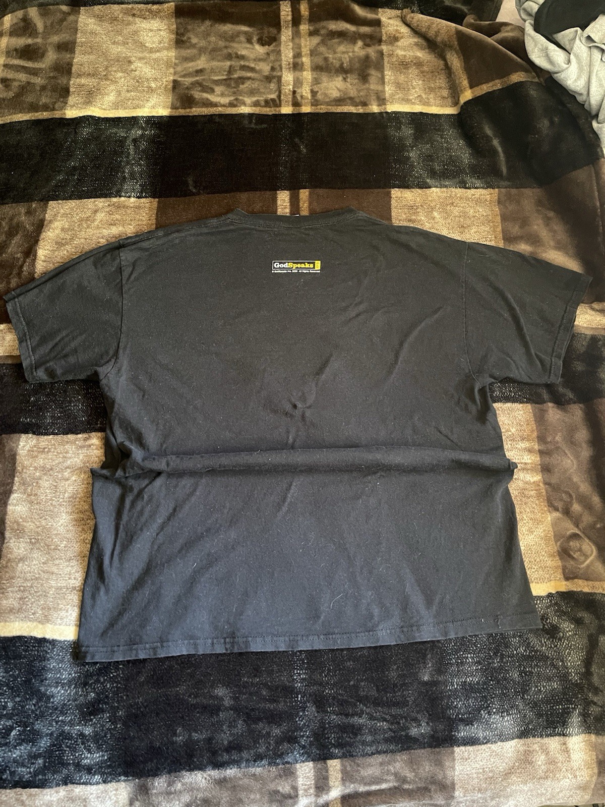Vtg 99’ Godspeaks T-shirt XL Black ‘Have You Read My #1 Seller’ Short Sleeve