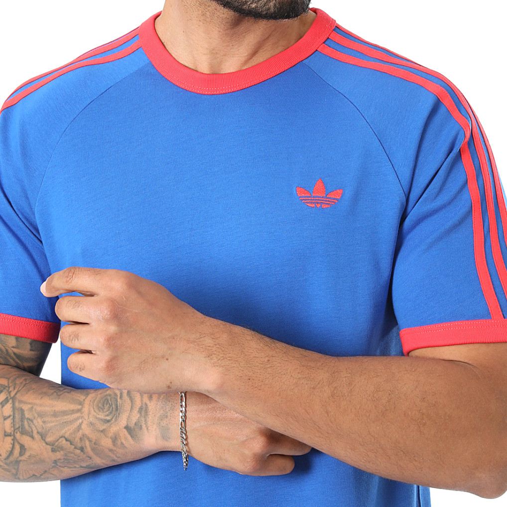 NEW MENS ADIDAS ORIGINALS CALIFORNIA 3 STRIPES TREFOIL SHIRT ~SIZE XL #KF353