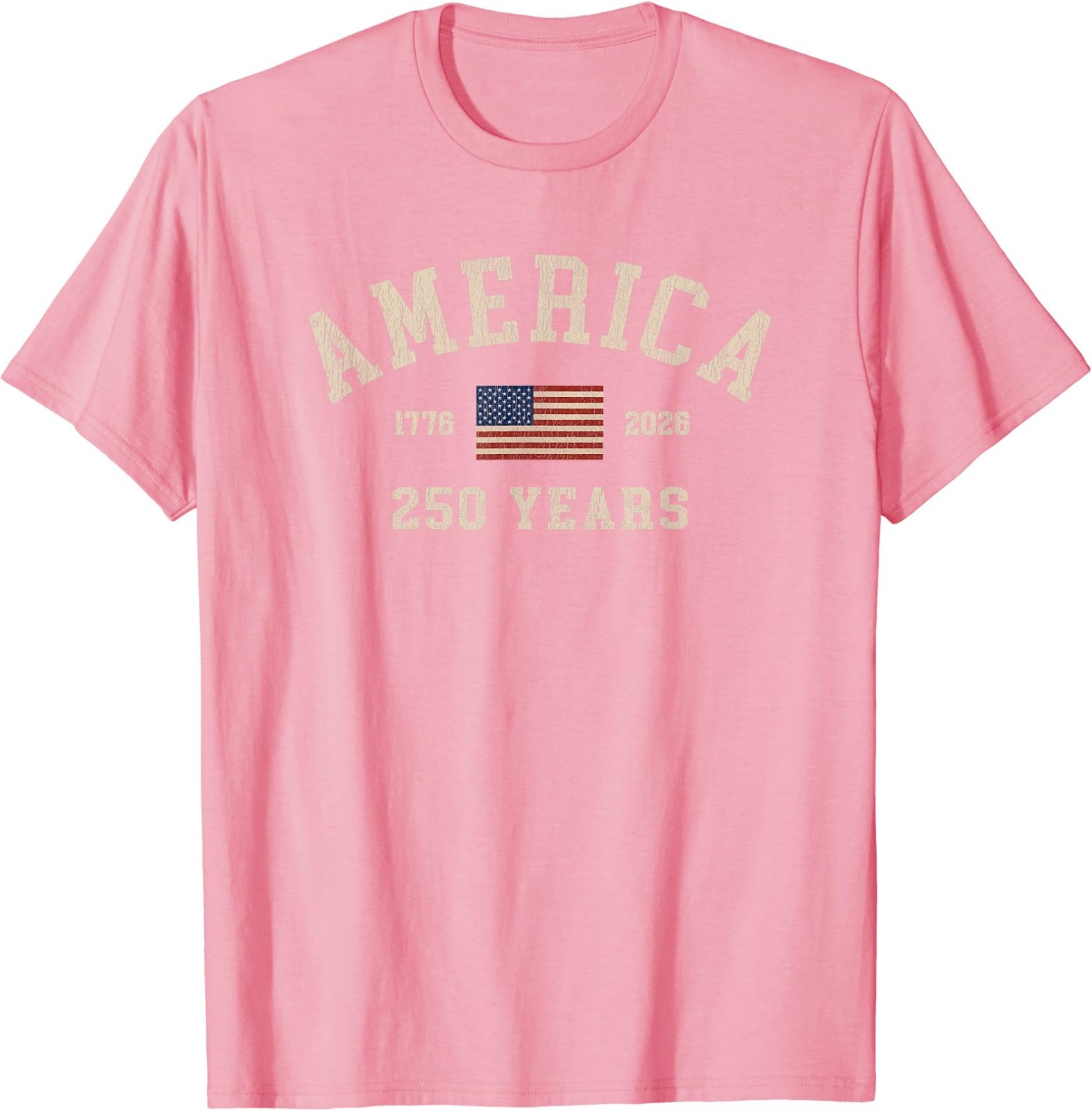 America 250 Years USA United States Flag July 4th 2026 1776 T-Shirt
