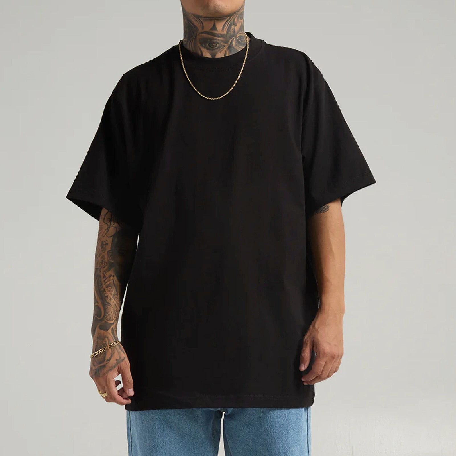 SHAKAWEAR MENS MAX HEAVYWEIGHT SHORT SLEEVE T SHIRTS SHAKA WEAR COTTON TEE SHIRT