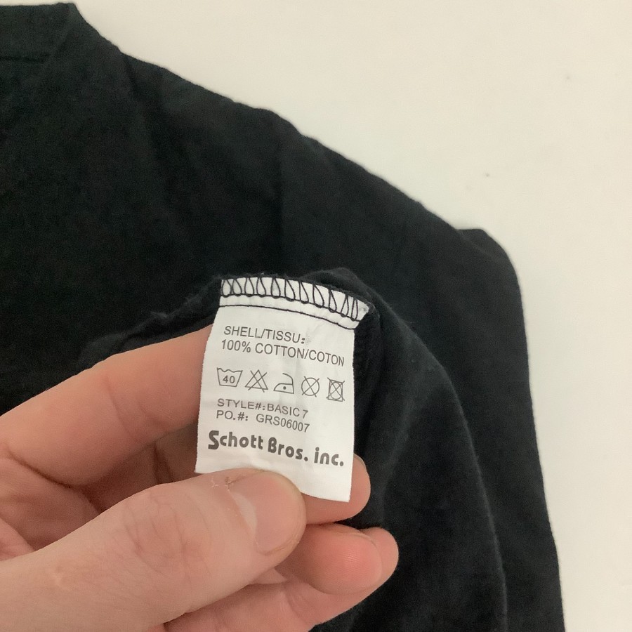 Schott New York City 1913 100 Percent Cotton T Shirt XXL Style BASIC7 GRS06007