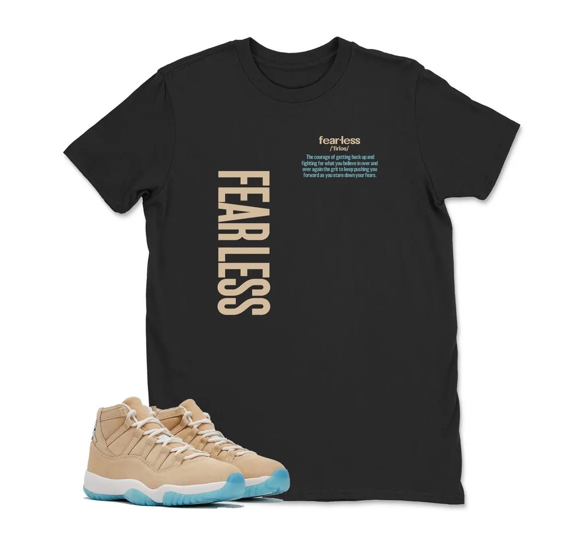 Fearless JD 11 H-Town Shirt to Match ,BLACK/WHITE