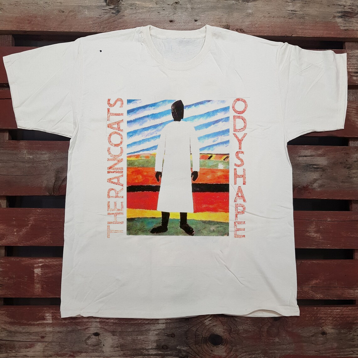 THE RAINCOATS Band ODYSHAPE Album T Shirt Full Size S-5XL