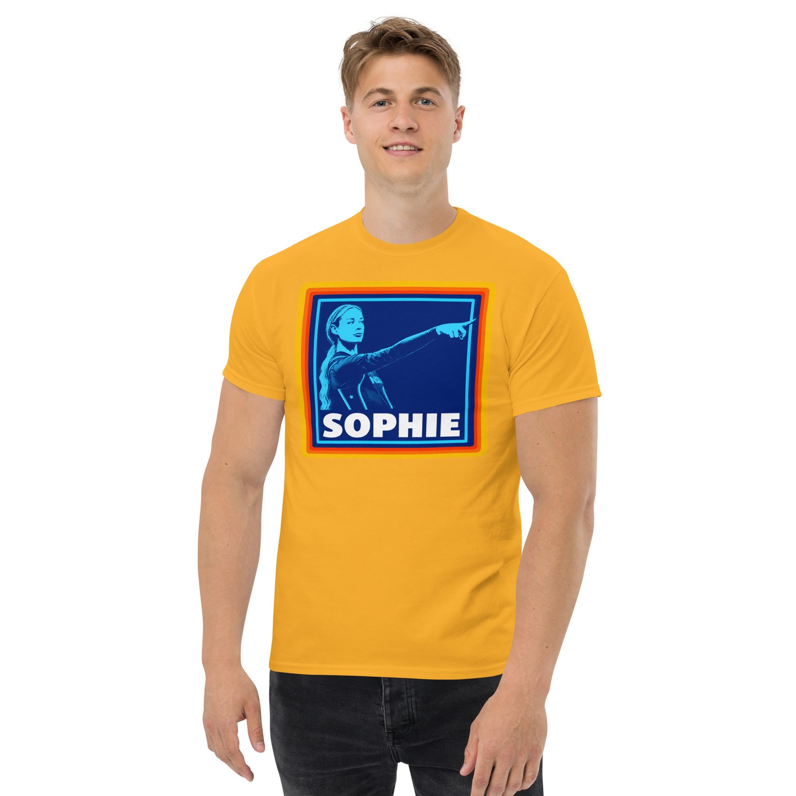 Funny Sophie Cunningham Shirt Supermarket Parody Indiana Basketball Finger Point