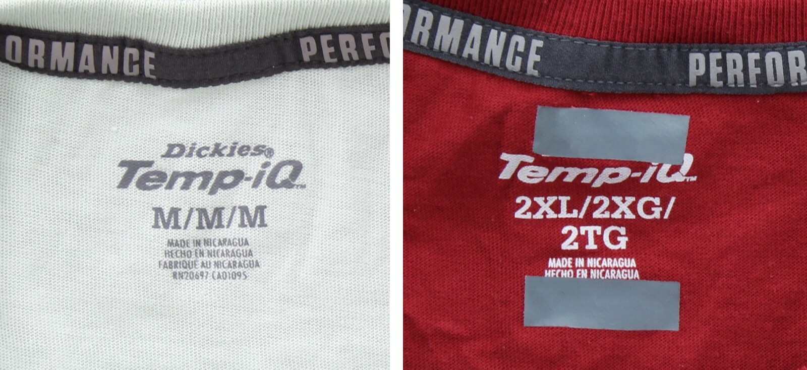Dickies Men’s T-Shirt Cooling Temp-iQ Performance Raglan Short Sleeve Tee