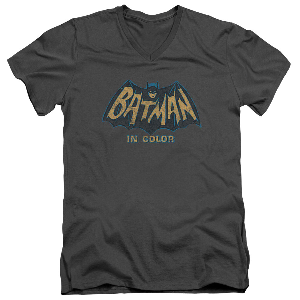 Batman In Color Classic TV Licensed Adult T-Shirt
