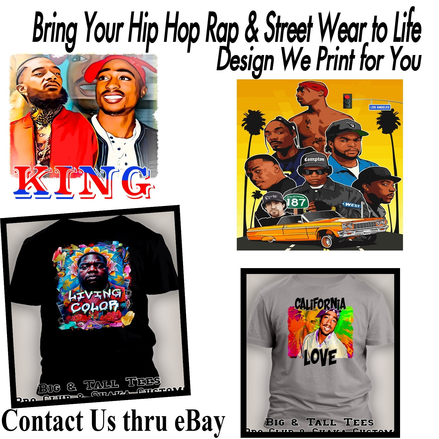 Men Graphic Young Fresh & Fly Sneaker Tee Shirt to MatchJ13 Blue Gray Big & Tall