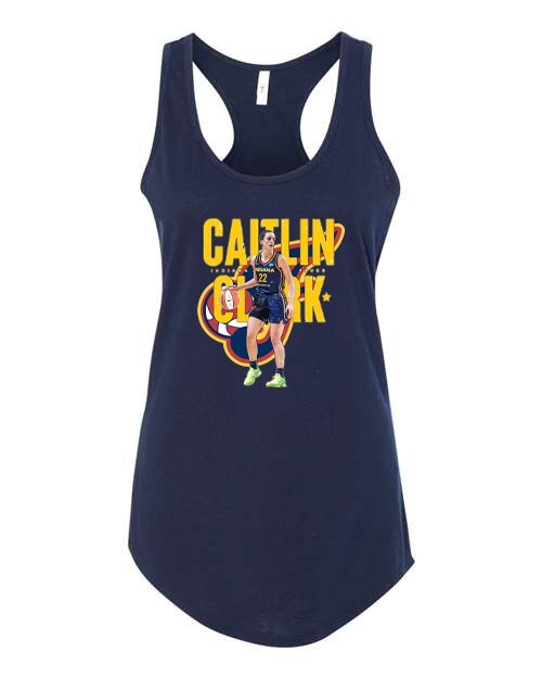 Indiana Fever – 22 – Clark – Womens Tank Top