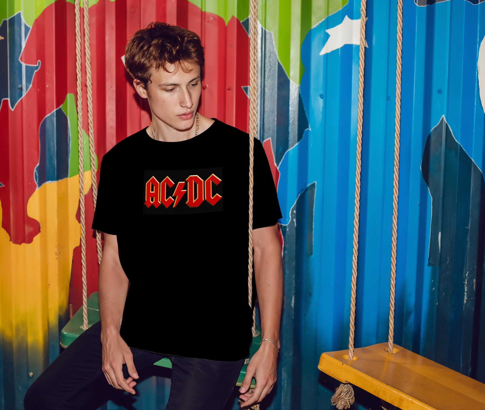 ACDC T-Shirt Size S-5XL
