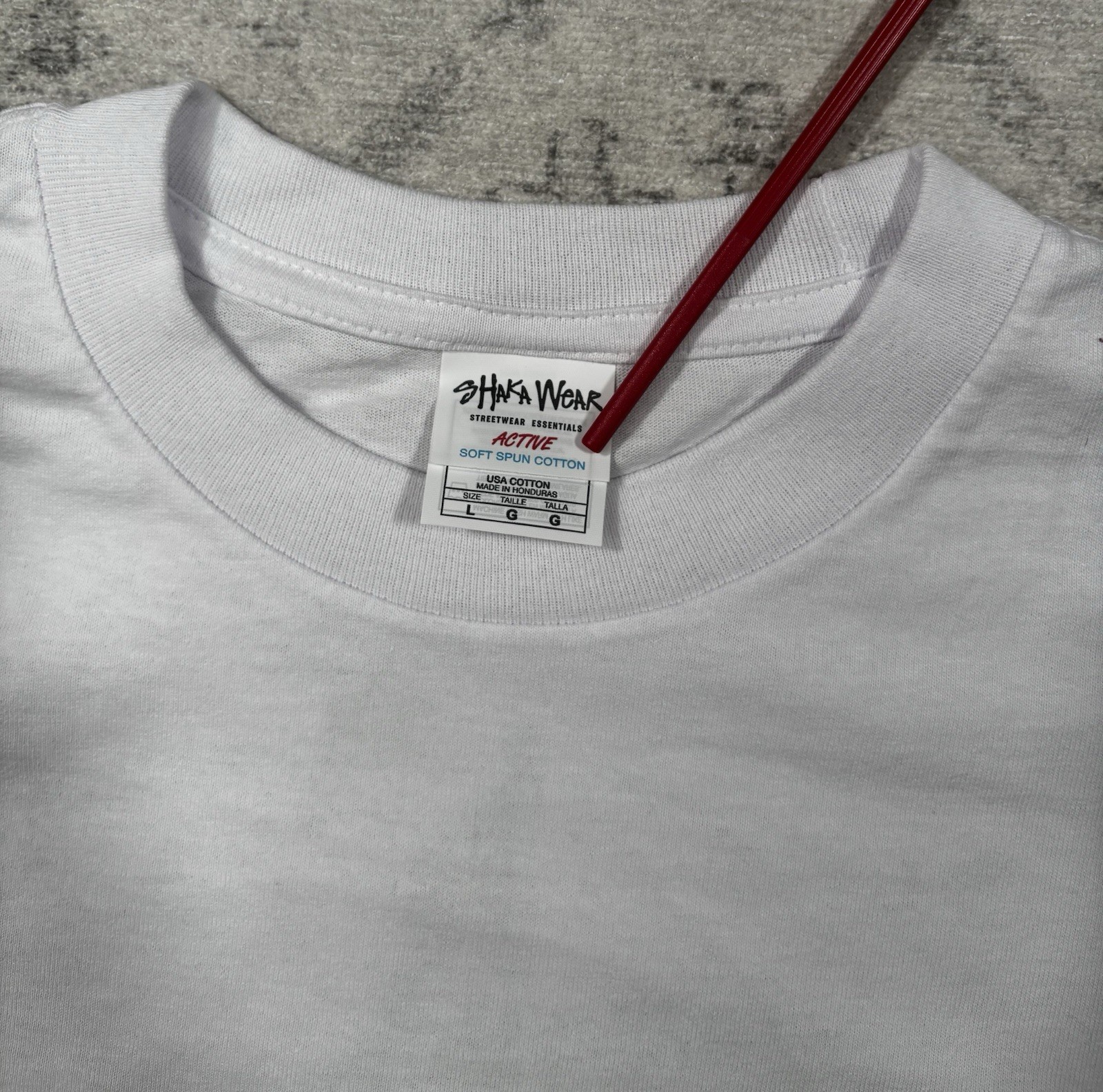 Sz L FoxFarm Soil & Fertilizer Company White Long Sleeve Shirt ShakaWear NEW