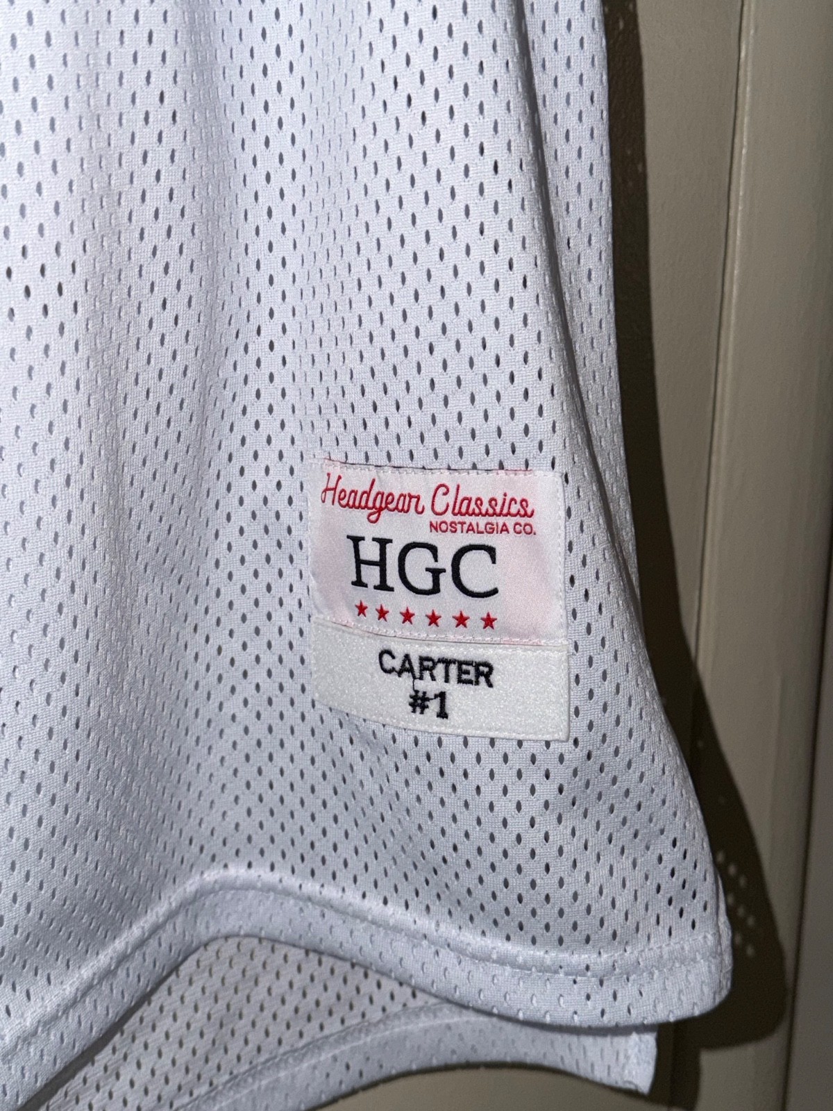 Jay-Z Roc-A-Fella S. Carter #1 White Orange Blue Jersey Knicks Colors NWT