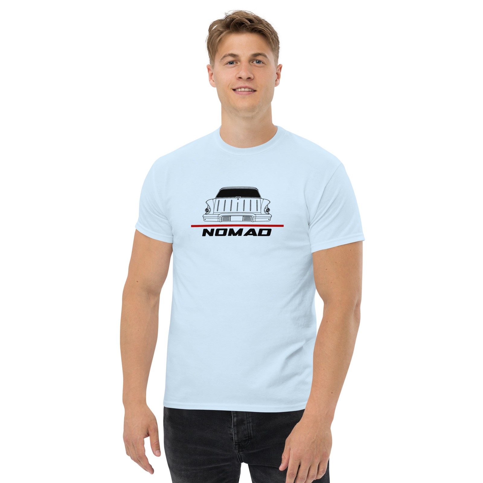For Chevrolet Nomad 1958 Classic Fans Vintage Wagon T-Shirt Birthday Gift