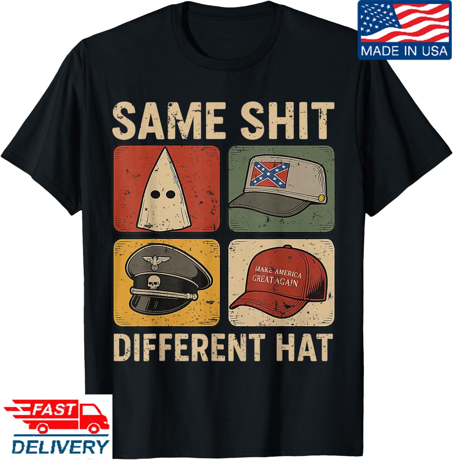 Same Sh*t Different Hat T-shirt, Unisex Tee